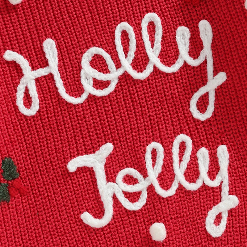 Holly Jolly Pom Pom Jumper