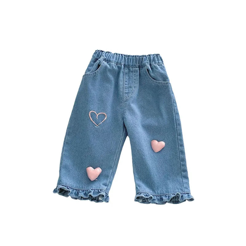 3D Love Heart Trousers