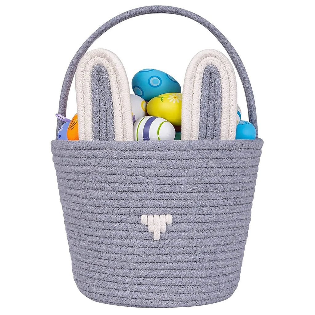 Personalised Easter Bunny Yarn Basket