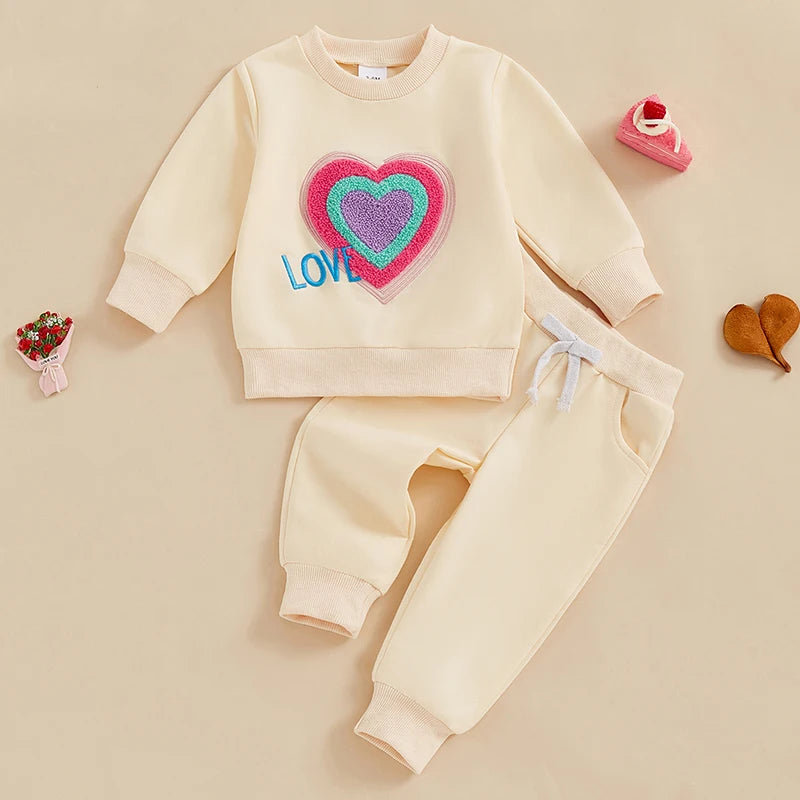 Retro Love Heart Tracksuit