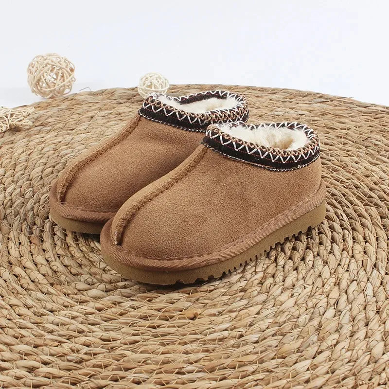 Faux Fur Lined Slippers