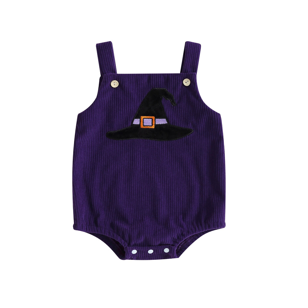 Halloween Corduroy Romper