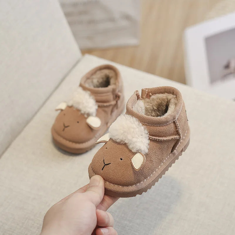 Meadow Lamb Booties