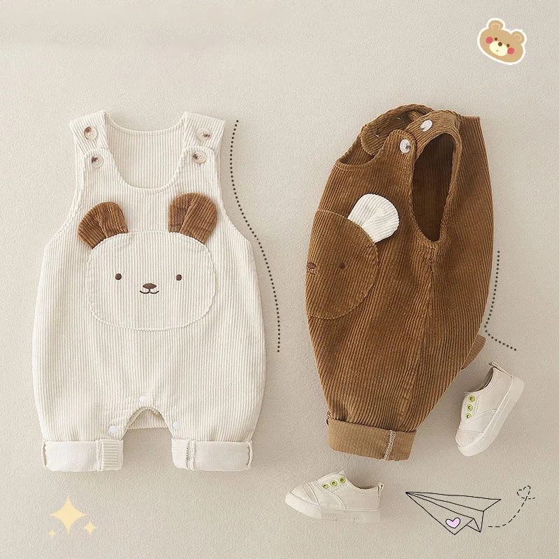 Bear Corduroy Dungarees