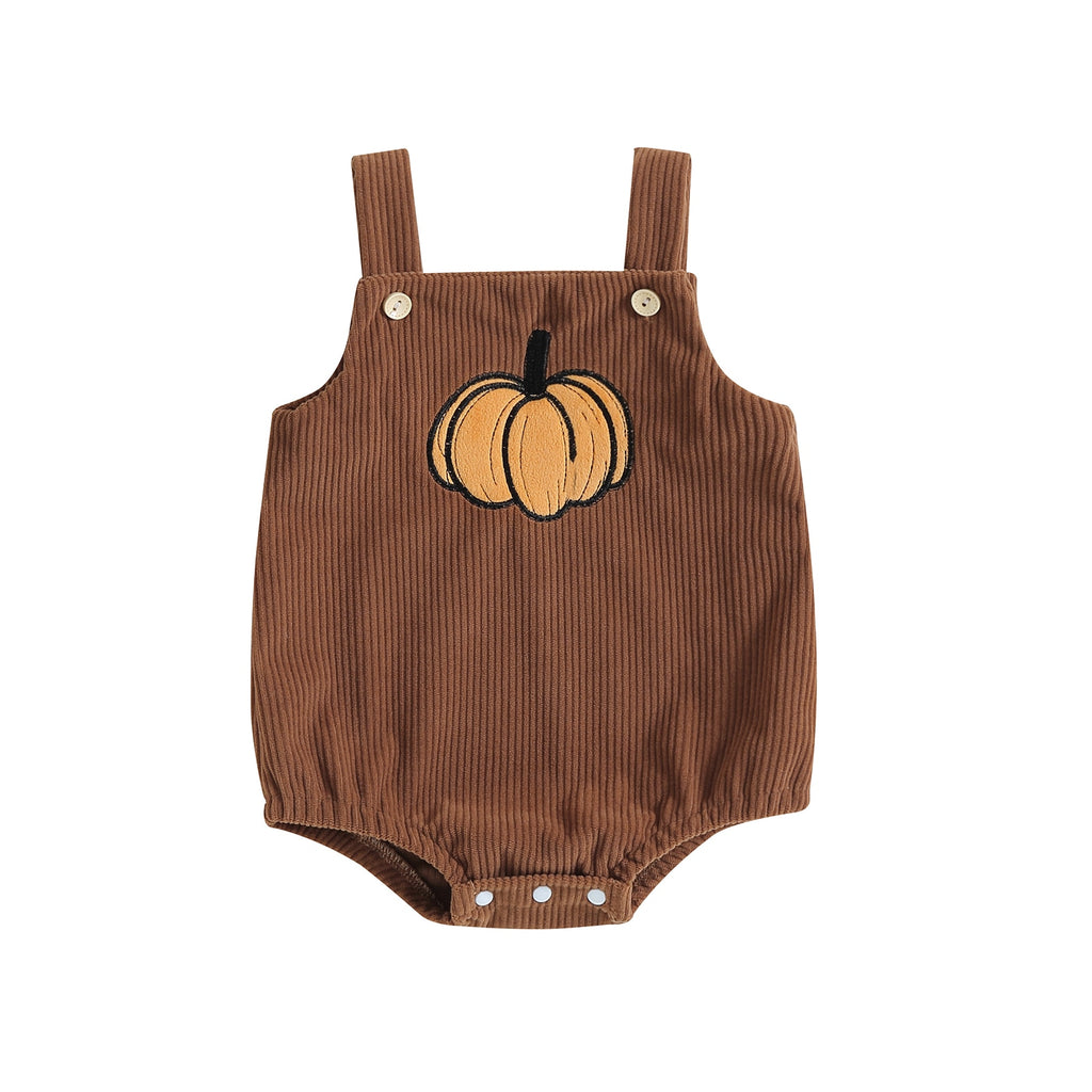 Halloween Corduroy Romper