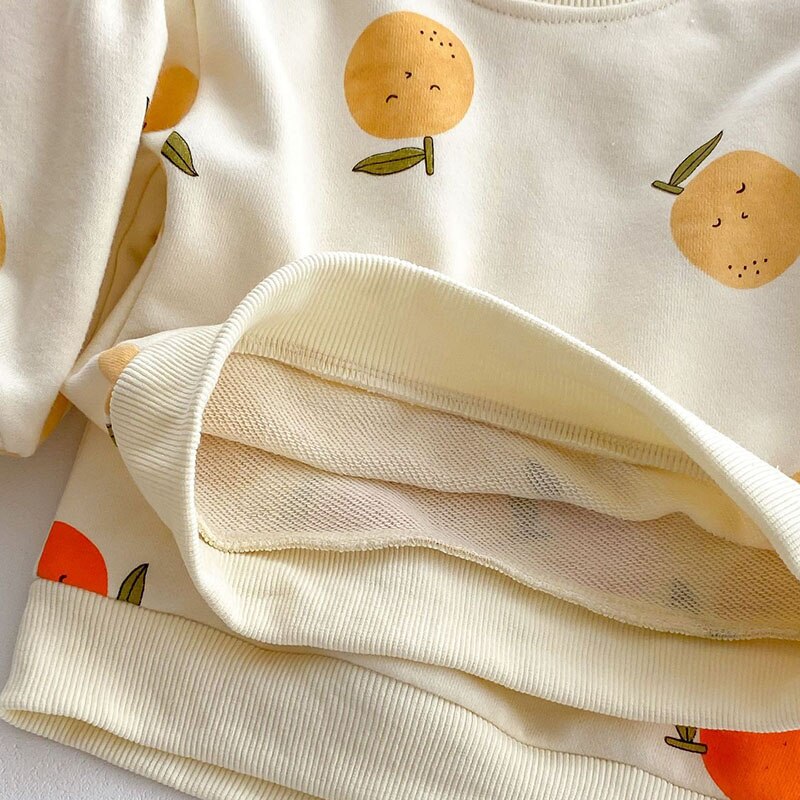 Fruit Print Loungewear Set