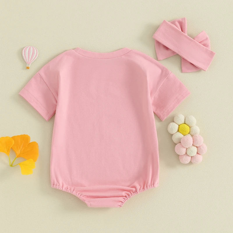 One Groovy Chick Romper & Headband