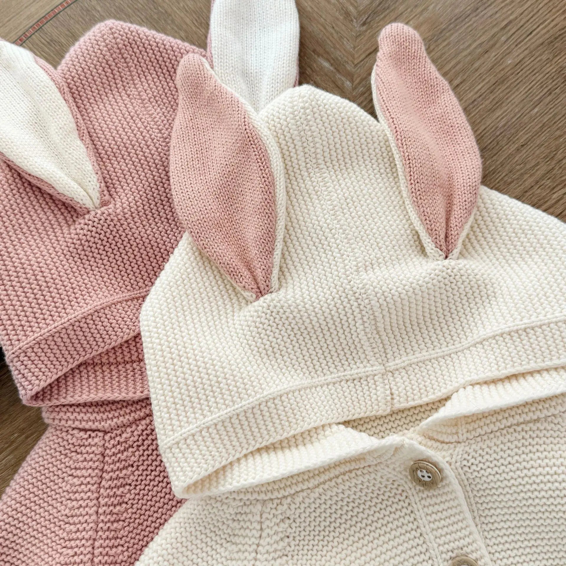 Bunny Ear Knit Cardigan