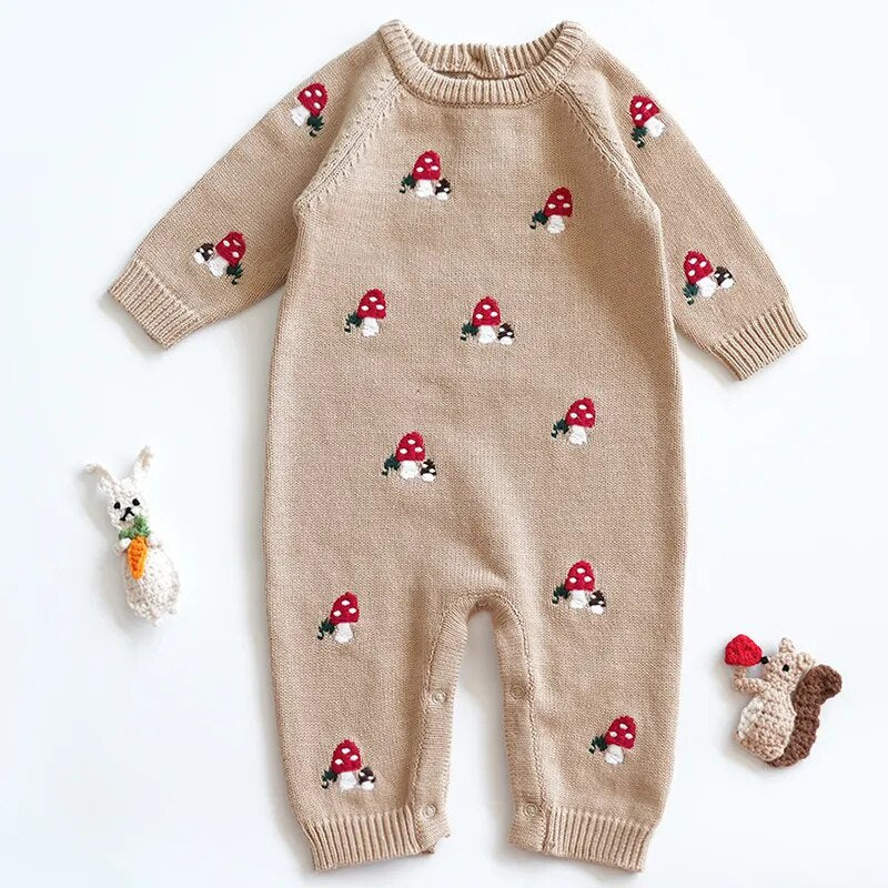 Toadstool Knit Romper