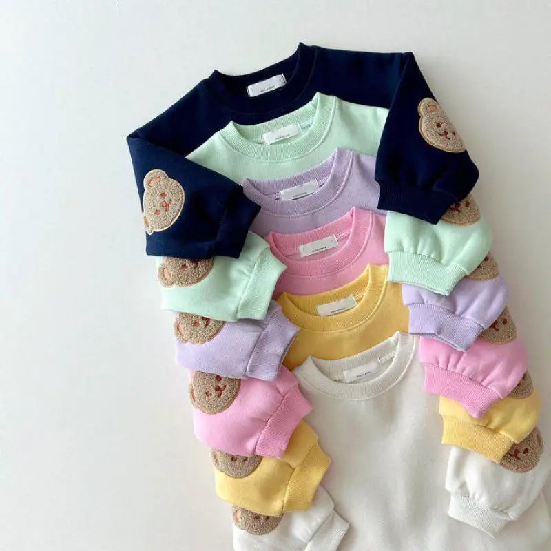 Fuzzy Bear Patchwork Tracksuit