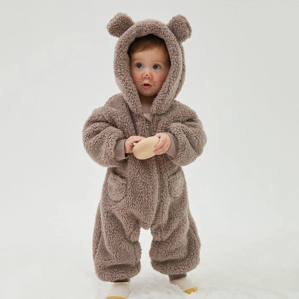 Baby Bear Fleece Jumpsuit