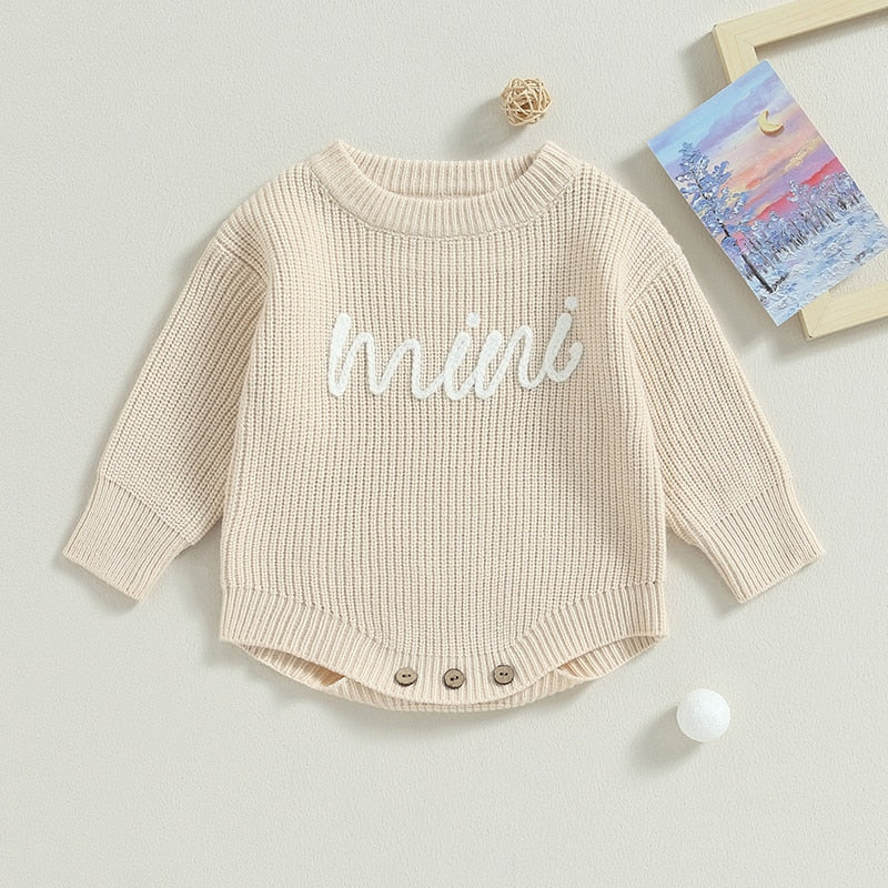 Mini Embroidery Romper