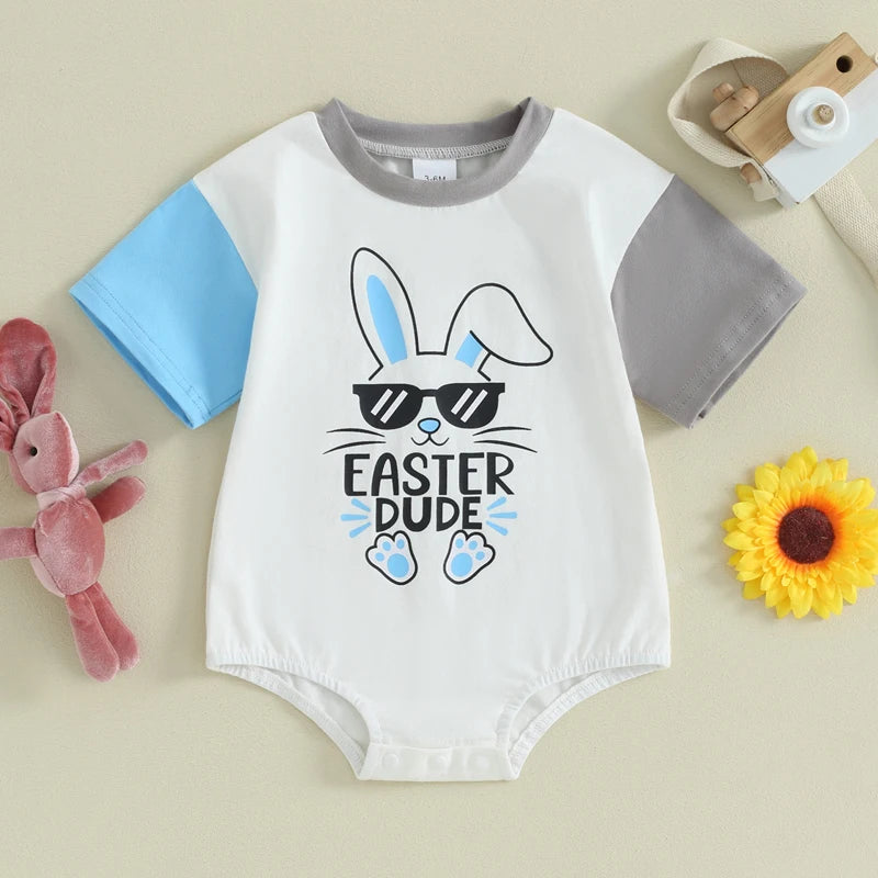 Easter Dude Romper