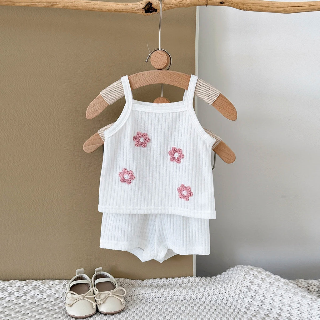 Flower Patch Camisole Top & Shorts Set