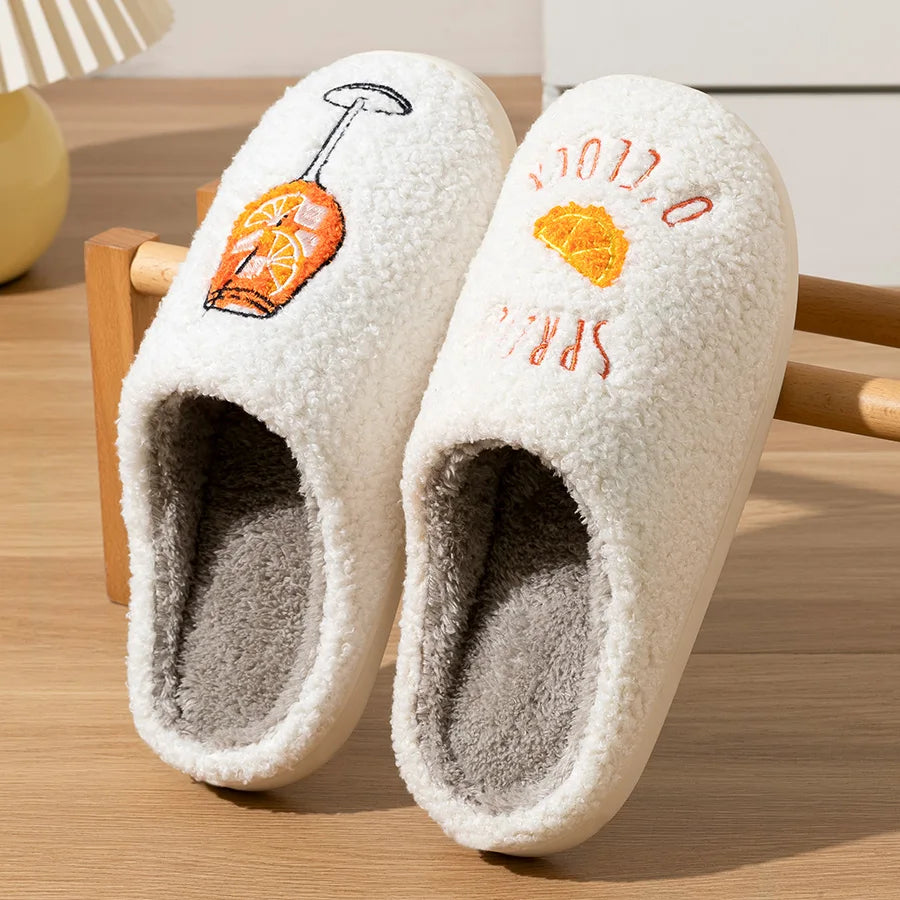 Spritz O’Clock Fluffy Slippers