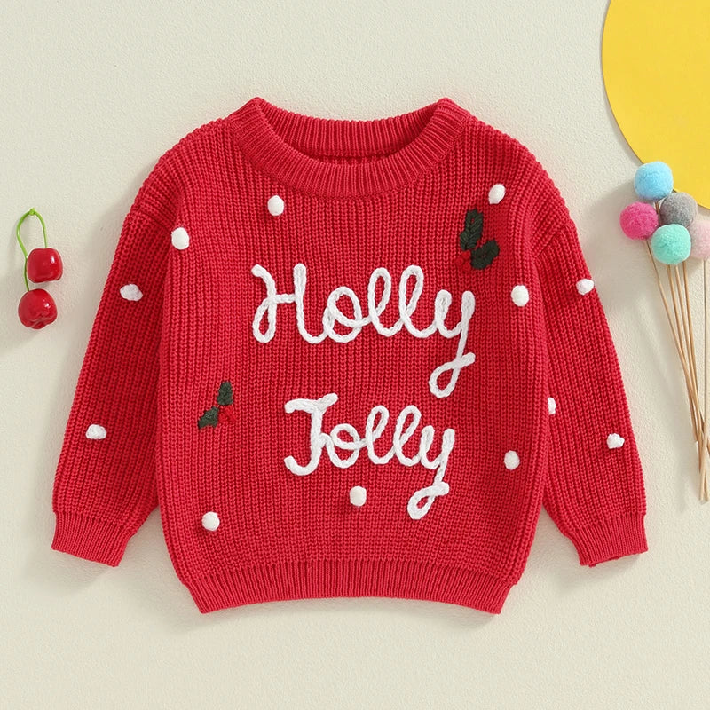 Holly Jolly Pom Pom Jumper