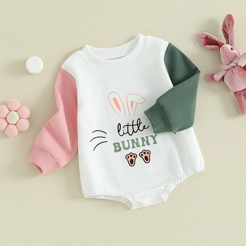 Little Bunny Contrast Romper