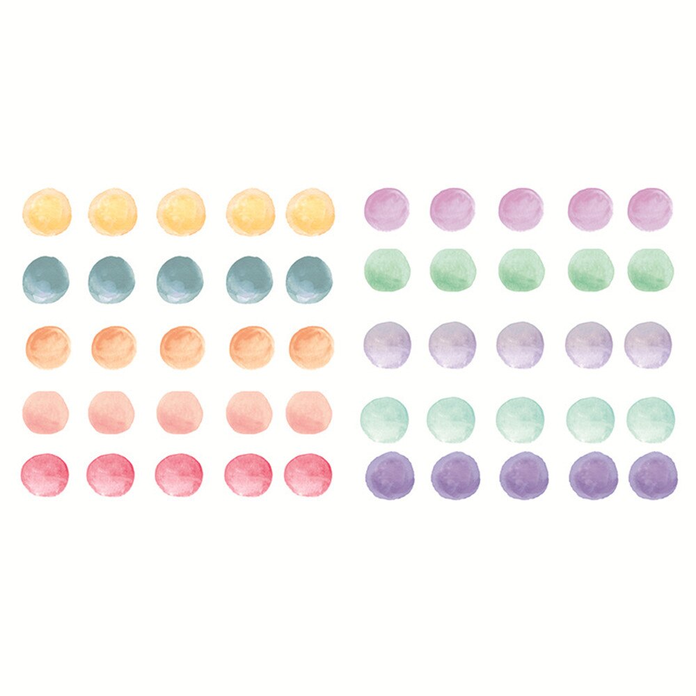 Multi-Colour Dots Wall Stickers