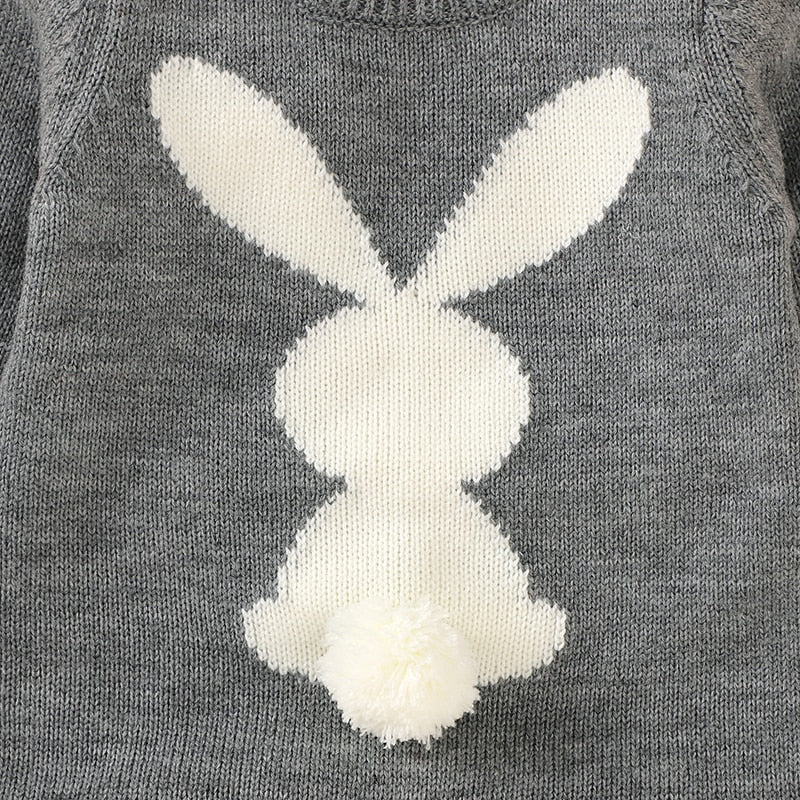 Knitted Bunny Romper