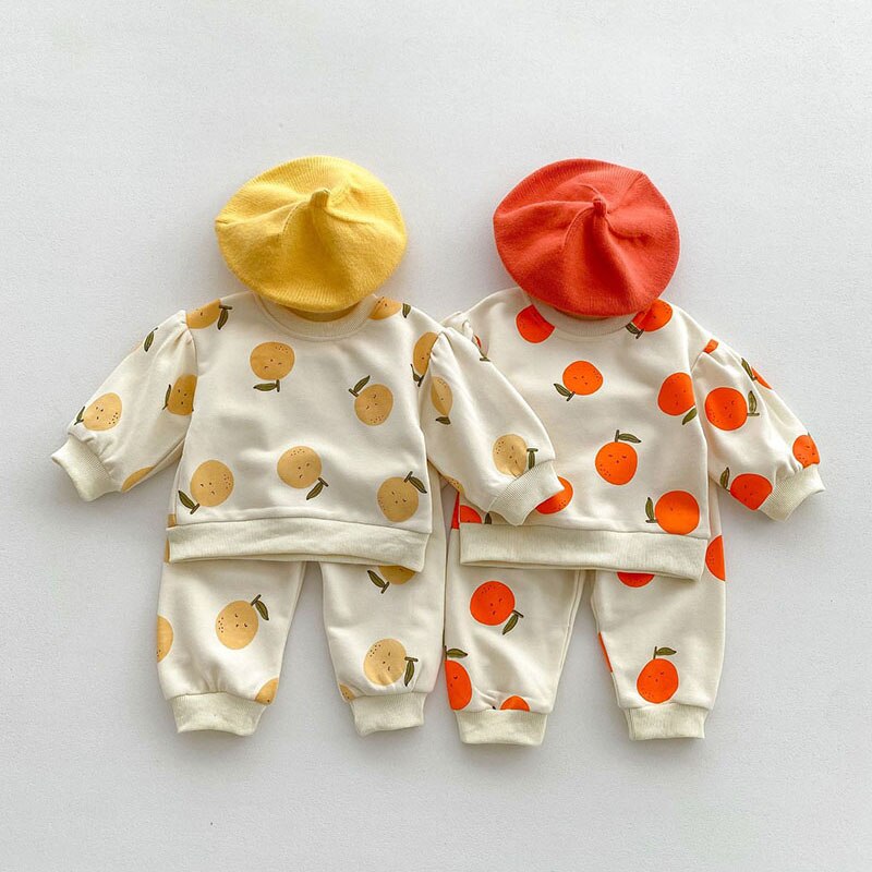 Fruit Print Loungewear Set