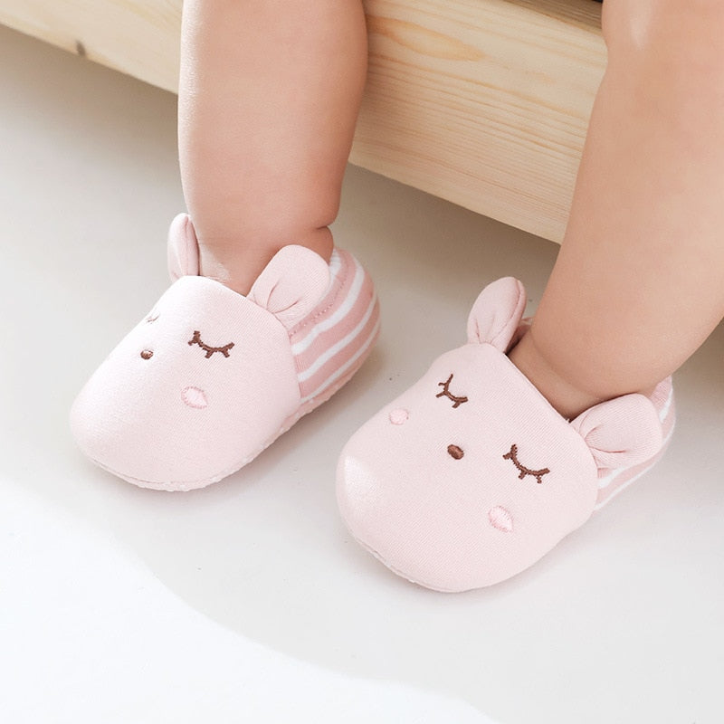 Soft Sole Animal Slippers