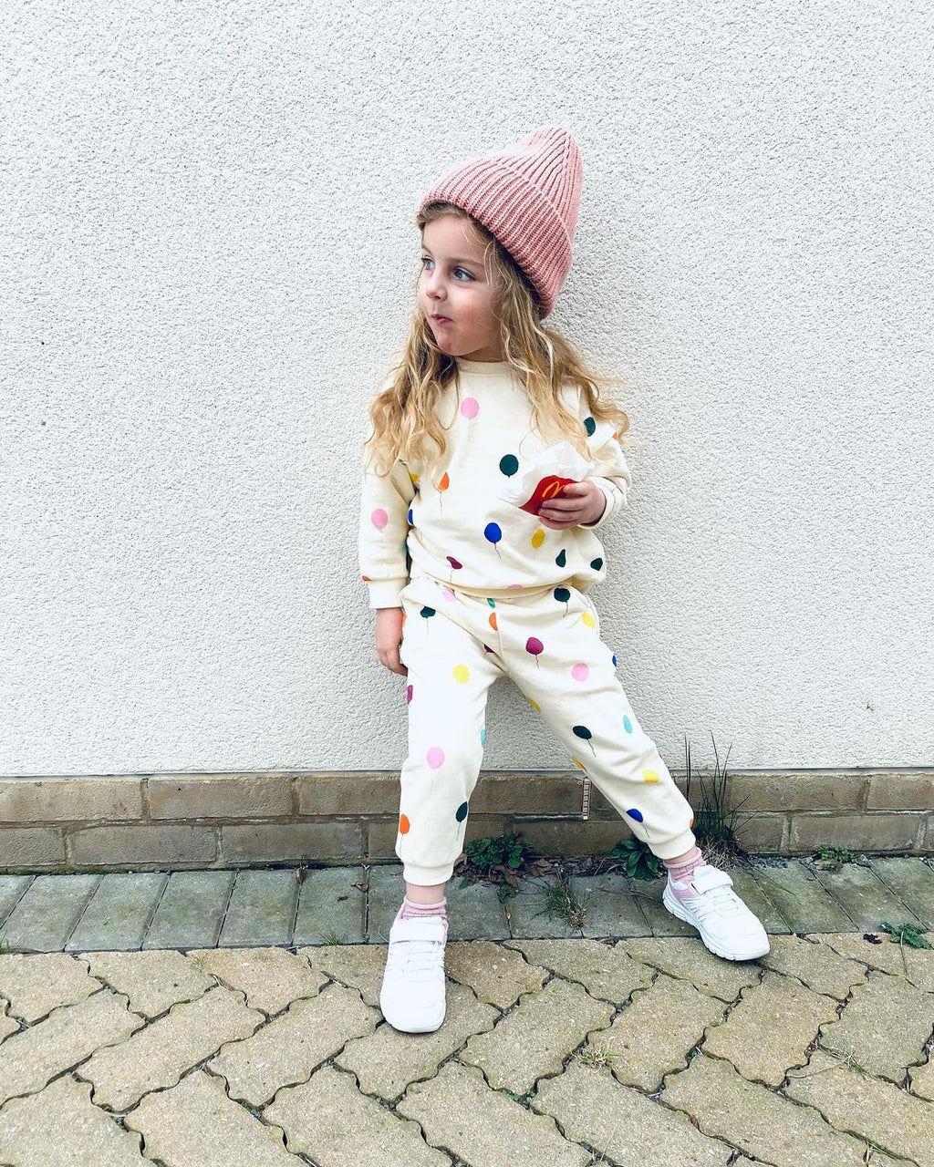 Balloon Print Tracksuit