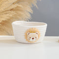 Animal Cotton Rope Woven Storage Baskets