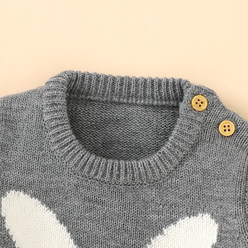 Knitted Bunny Romper