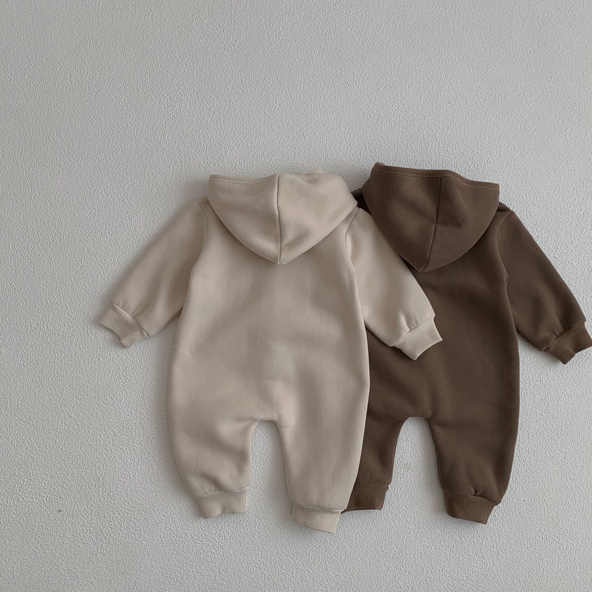 Fuzzy Bear Fleece Jumpsuit
