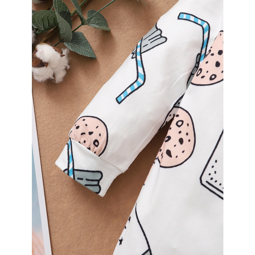 Milk & Cookies Romper