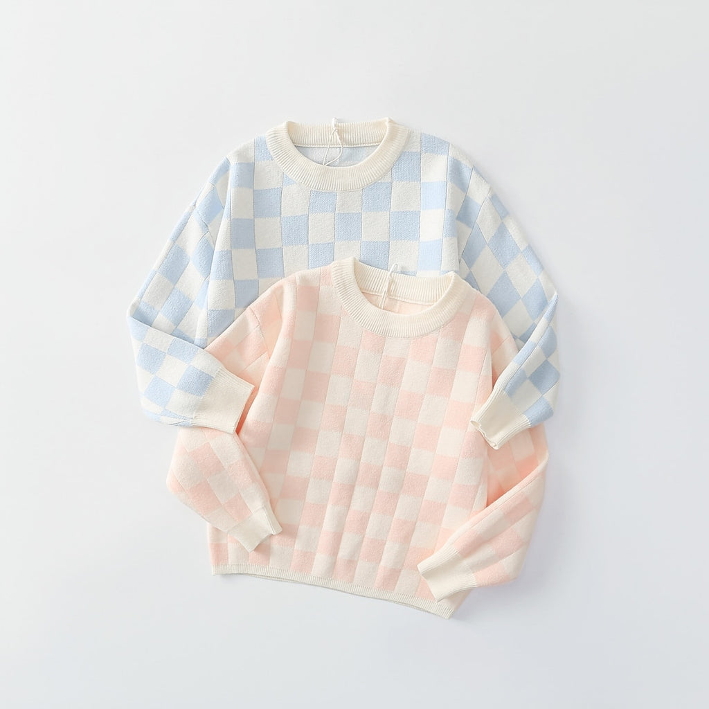 Checkerboard Knitted Co-ord Set