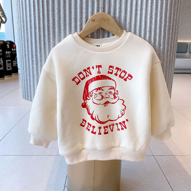 Don't Stop Believin' Santa Sweatshirt