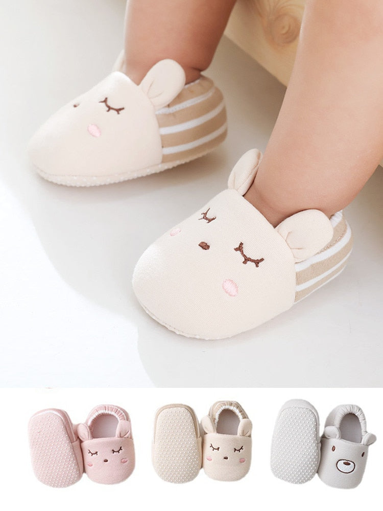 Soft Sole Animal Slippers