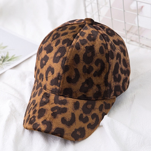 Leopard Print Caps