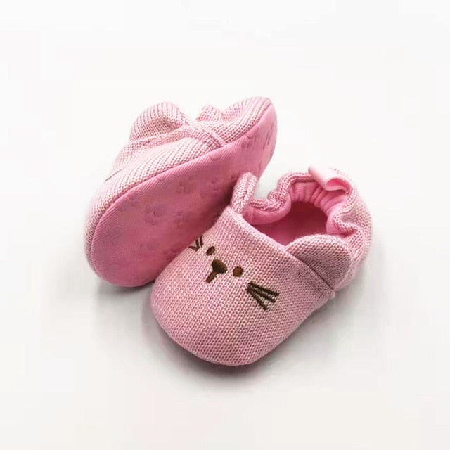 Animal Knit Slippers