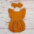 Ruffled Playsuit & Headband