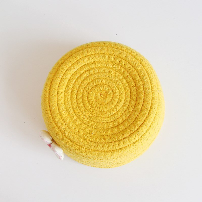 Daisy Cotton Rope Storage Basket