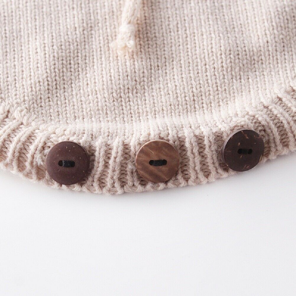 Knitted Love Heart Romper