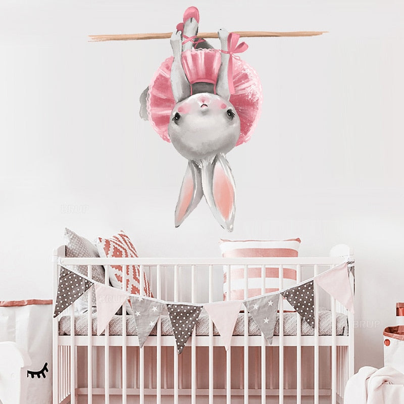 Cute Bunny Wall Stickers