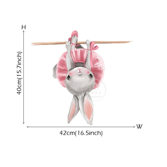 Cute Bunny Wall Stickers