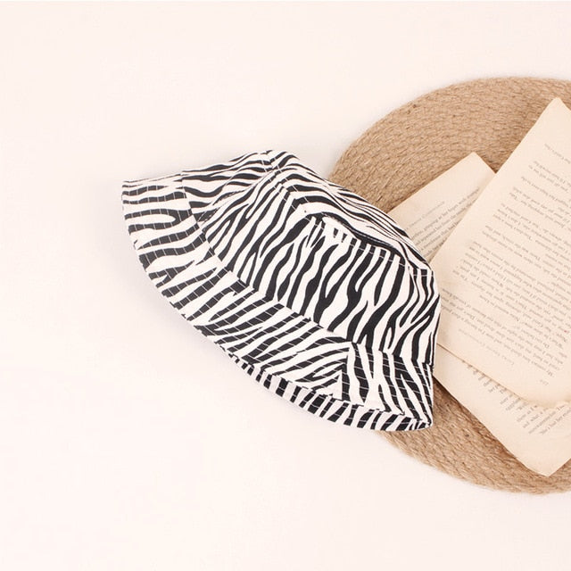 Leopard/Zebra Bucket Hats