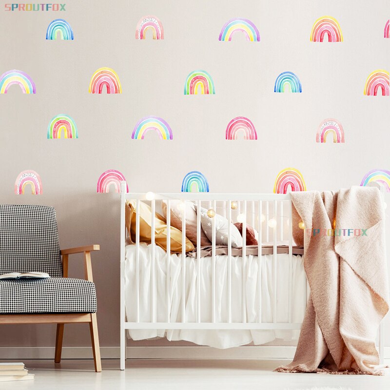 Colorful Rainbow Wall Stickers