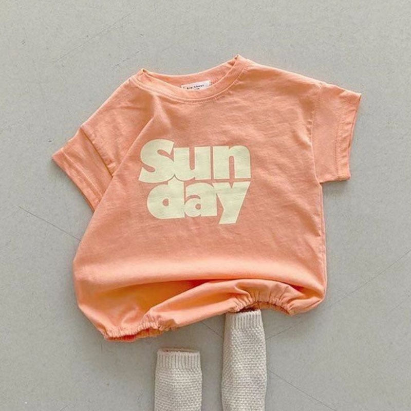 Sunday Romper-Tee