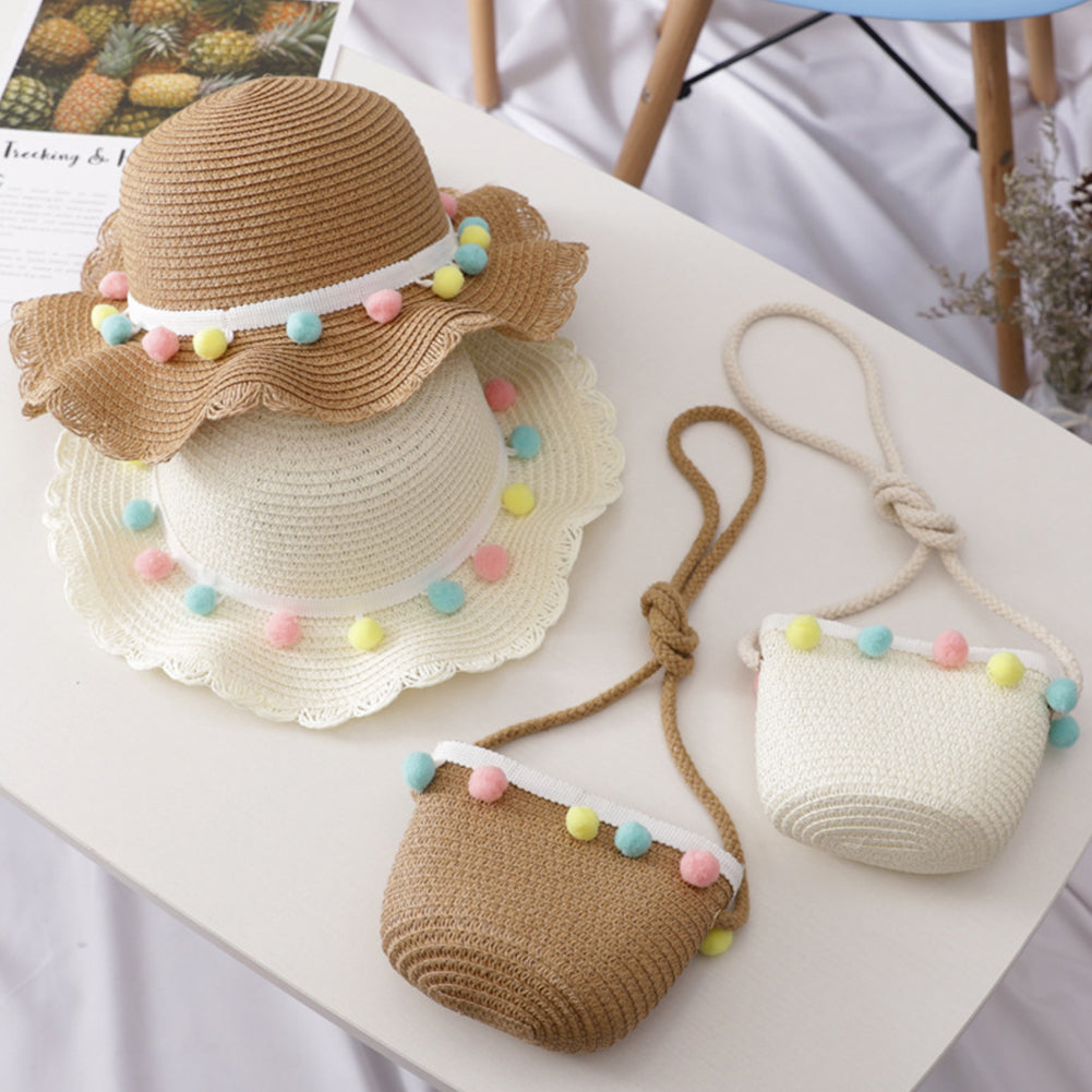 Pom Pom Sunhat / Pom Pom Bags