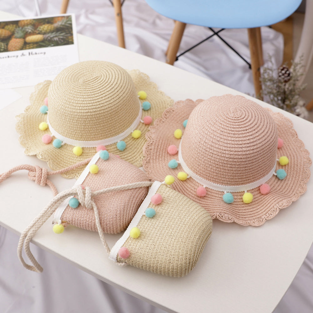 Pom Pom Sunhat / Pom Pom Bags