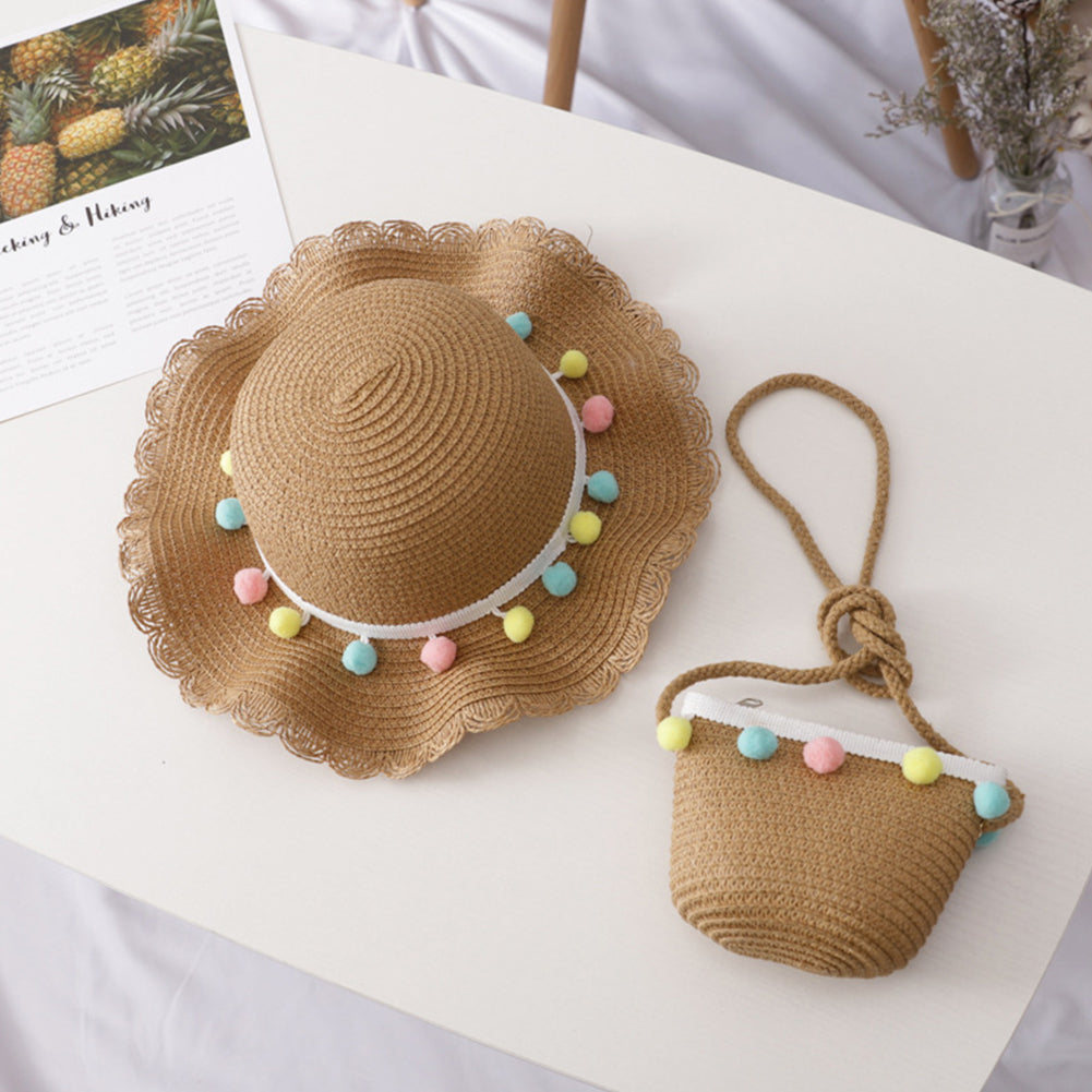 Pom Pom Sunhat / Pom Pom Bags