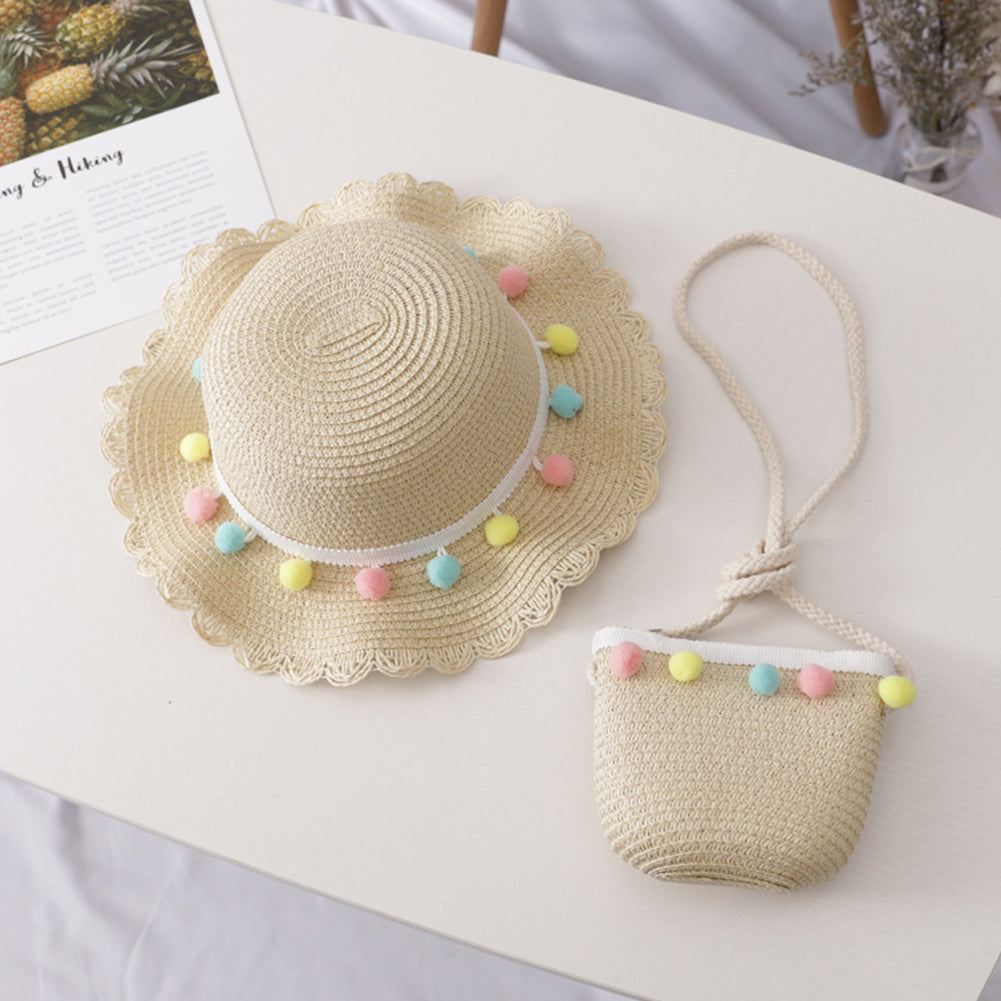 Pom Pom Sunhat / Pom Pom Bags