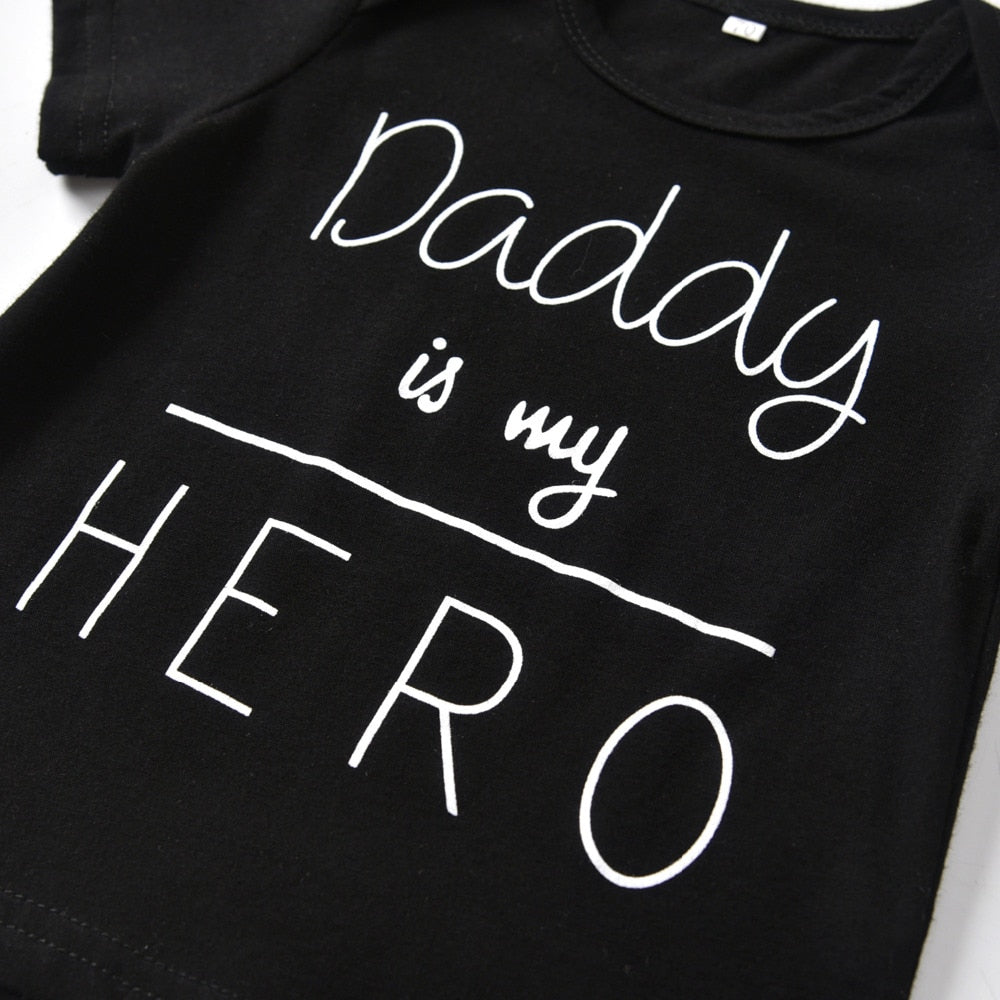 Daddy is my Hero 3 Piece Set